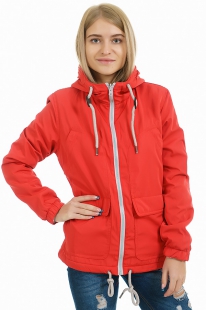 Куртка женская двусторонняя Remain 7568 красный купить оптом