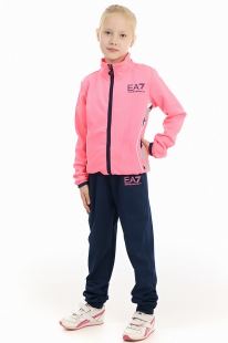 Спортивный костюм детский трикотаж E200-2 розовый купить оптом