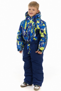 Детский зимний комбинезон OKWAY для малышей WQ-109 синий купить оптом