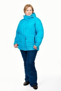 Горнолыжные брюки женские Snow Headquarter V-8018, blue  купить оптом.
