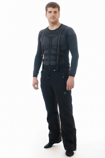 Горнолыжные брюки мужские  Snow Headquarter C-8070 black купить оптом