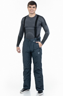 Горнолыжные брюки мужские  Snow Headquarter C-8090 gray купить оптом