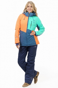 Женская горнолыжная куртка Snow Headquarter B-8685 red купить оптом