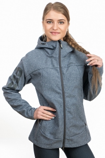Женская куртка Snow Headquarter A-8627 Gray джинс купить оптом.