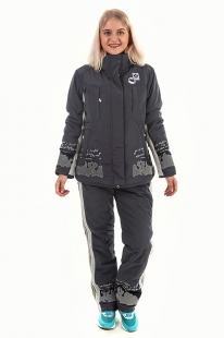 Женский горнолыжный костюм Snow Headquarter 0391 чернильный купить оптом.
