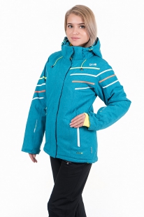 Куртка женская Snow Headquarter B-8606 blue бирюза купить оптом.