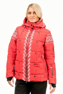 Куртка женская горнолыжная Bujiwu WF 9911 красный купить оптом.