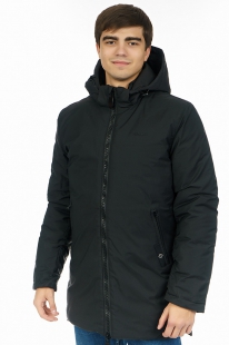 Куртка зимняя мужская Remain 7741 черный купить оптом