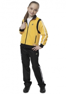 Спортивный костюм детский 10C-00-343 жёлтый купить оптом.