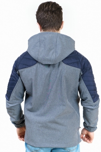 Куртка мужская Remain 8184 т.синий/серый